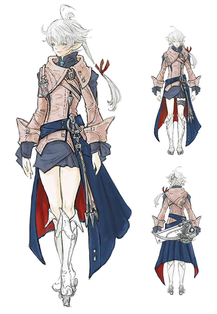 Alisaie Leveilleur Art from Final Fantasy XIV: Heavensward