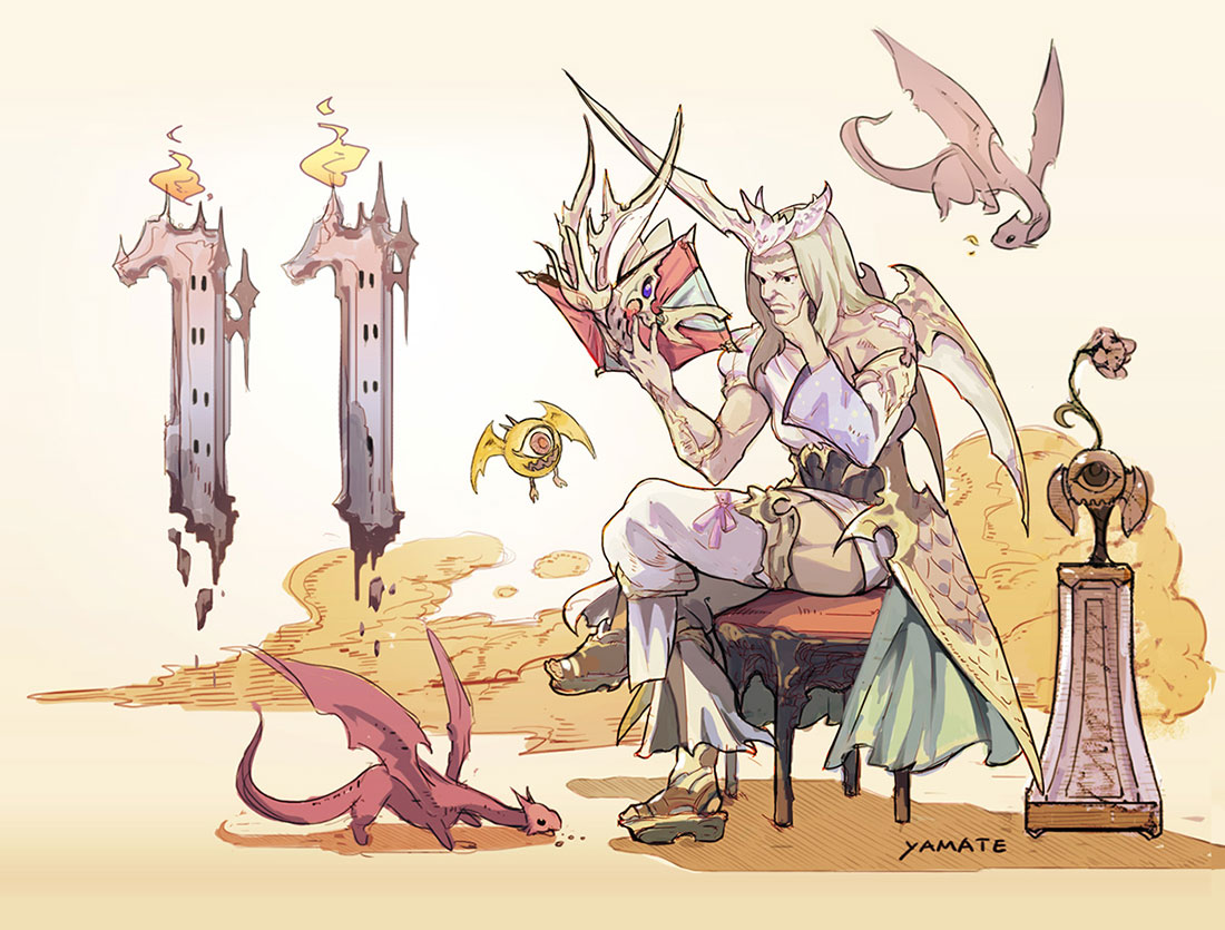 Countdown #11 Art from Final Fantasy XIV: Heavensward