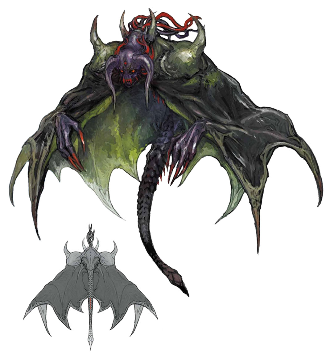 Deathgaze Hollow Art from Final Fantasy XIV: Heavensward