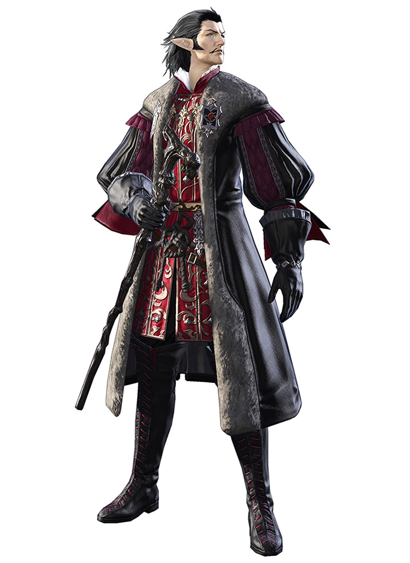 Count Edmont de Fortemps Render from Final Fantasy XIV: Heavensward