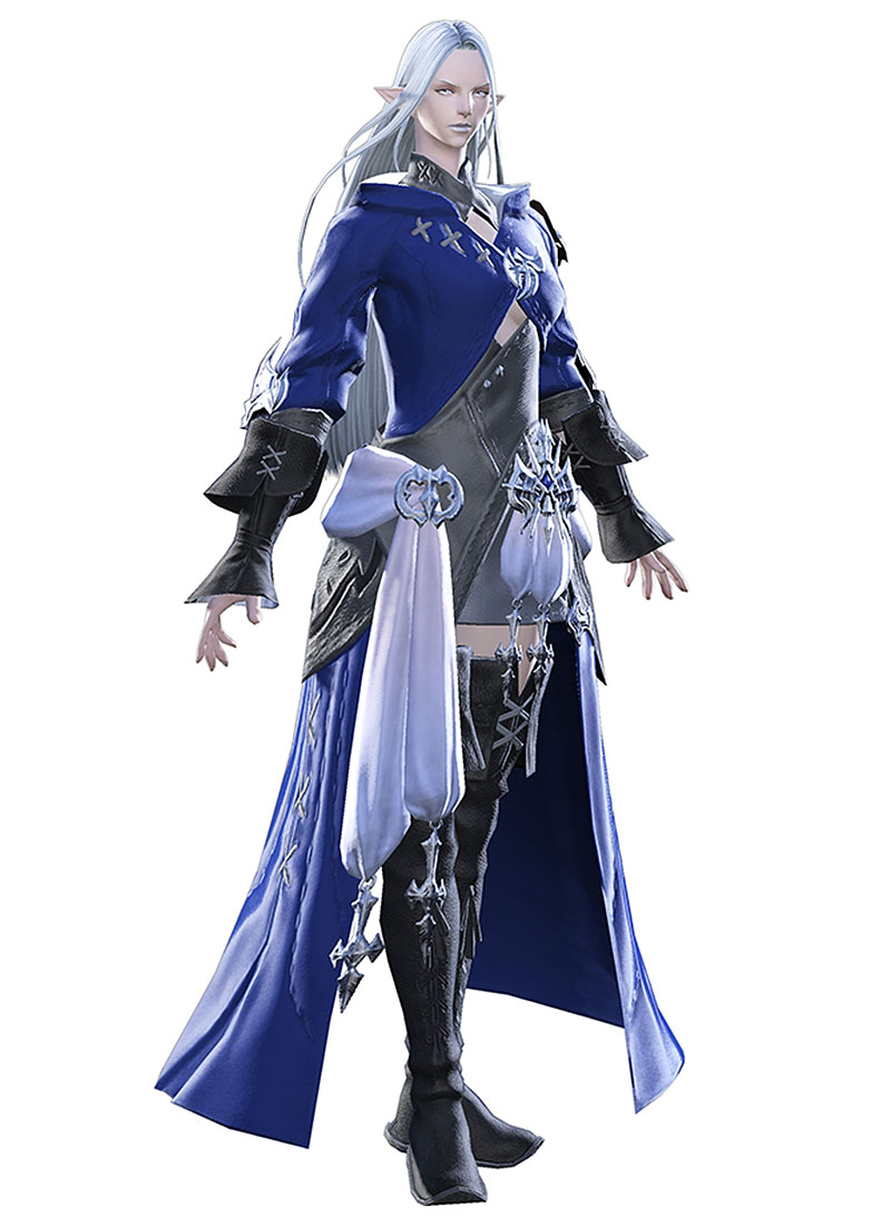 Lady Iceheart Render from Final Fantasy XIV: Heavensward