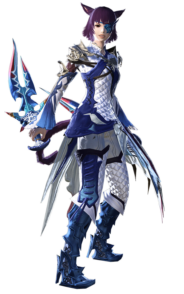 Ninja Lore Gear Art from Final Fantasy XIV: Heavensward