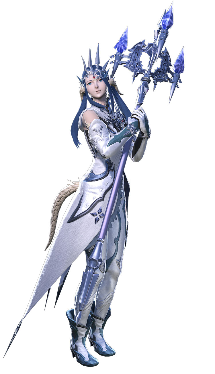 White Mage Lore Gear Art from Final Fantasy XIV: Heavensward
