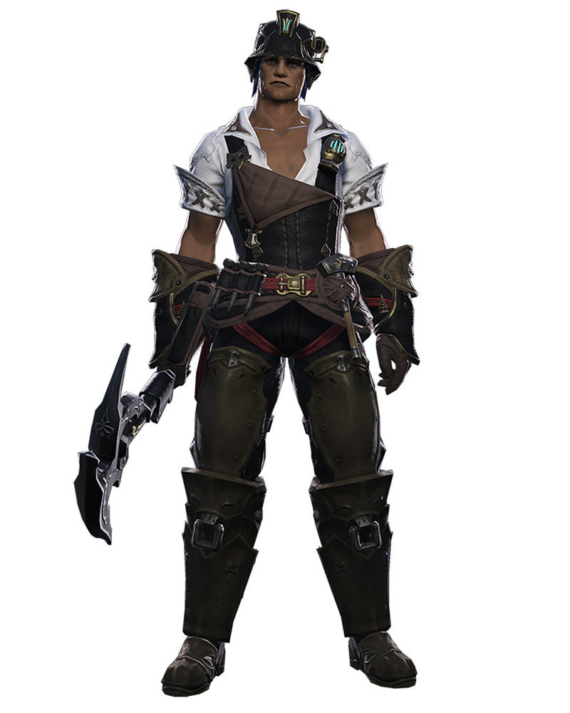 Miner Render from Final Fantasy XIV: Heavensward