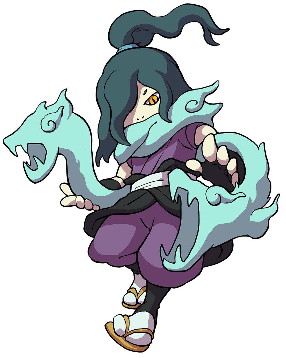Orochi Art from Final Fantasy XIV: Heavensward