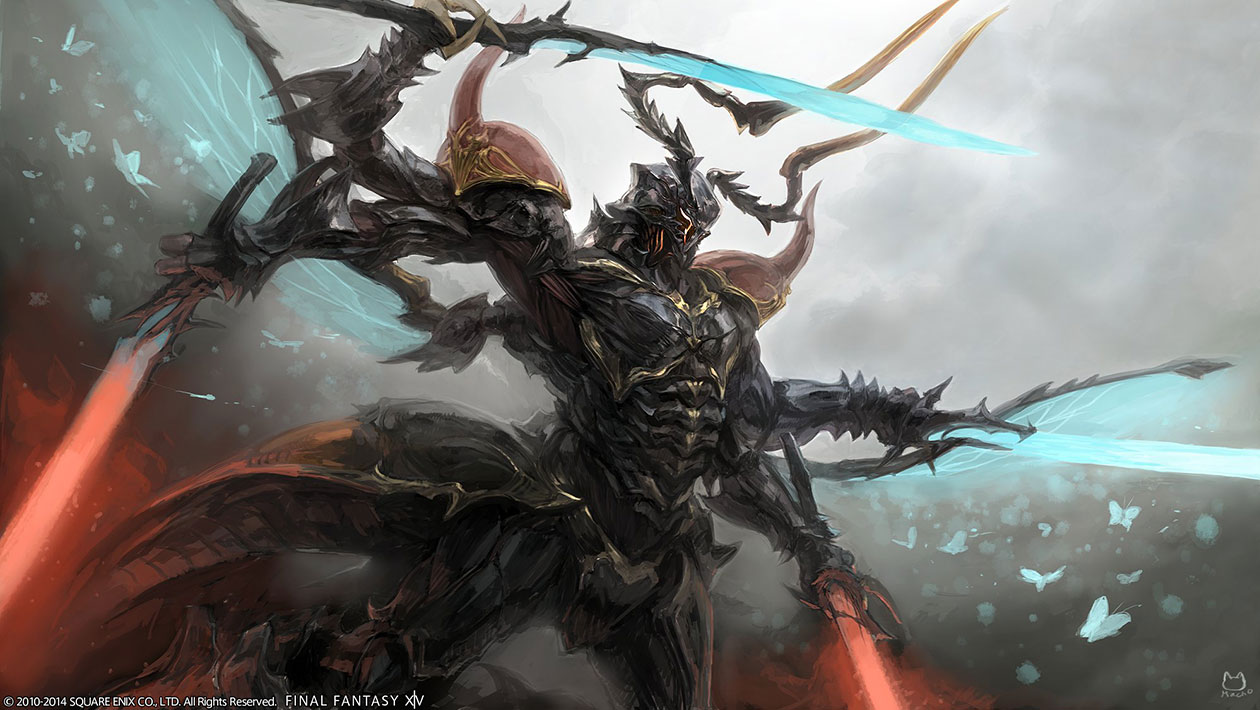 Primal Ravana Art from Final Fantasy XIV: Heavensward
