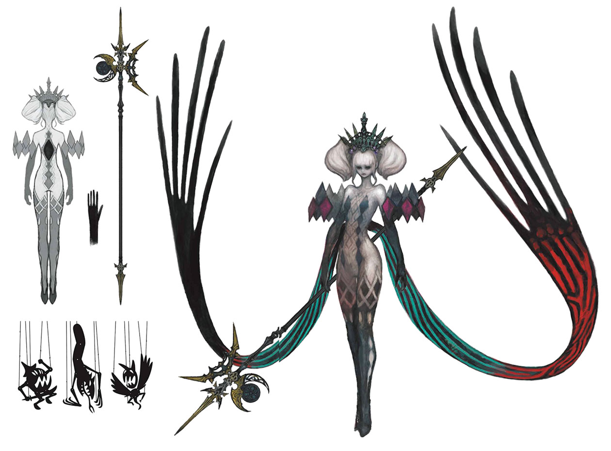 Scathach Art from Final Fantasy XIV: Heavensward