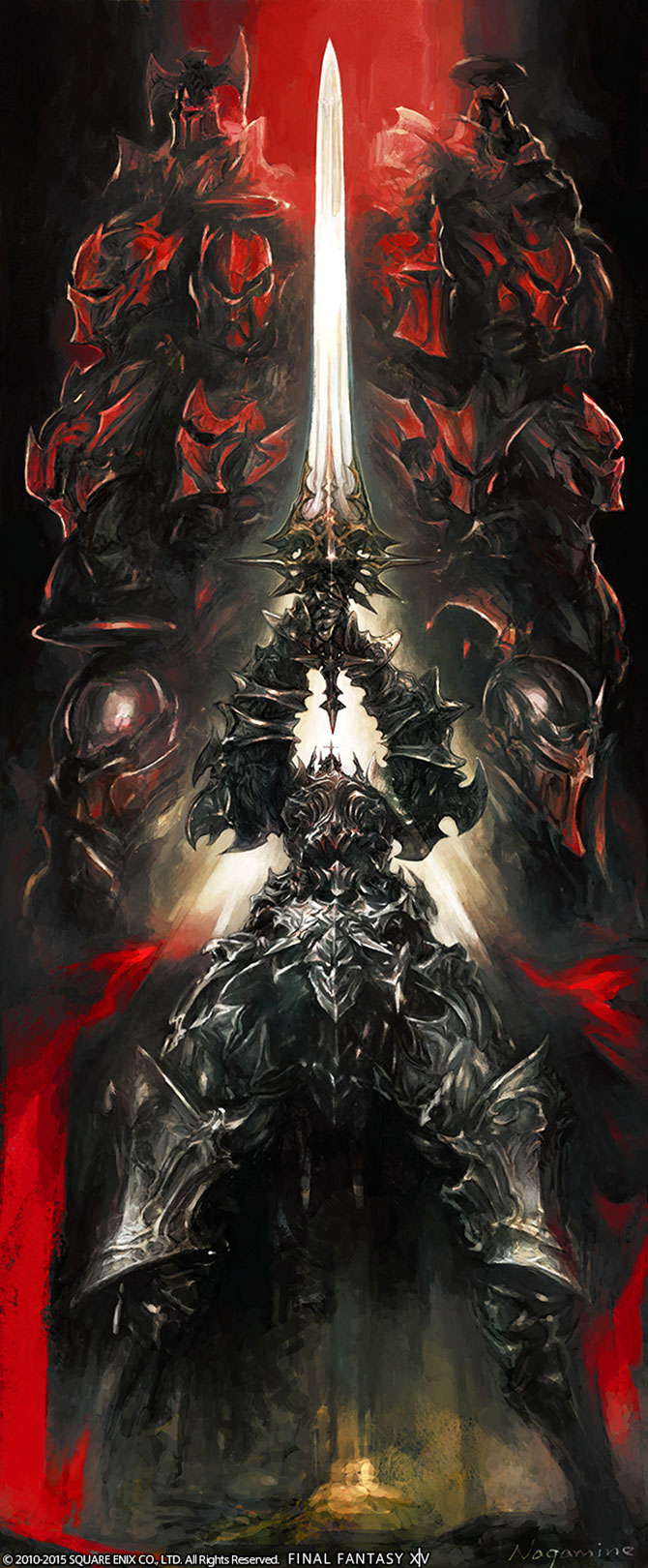 Thordan & Knights Art from Final Fantasy XIV: Heavensward