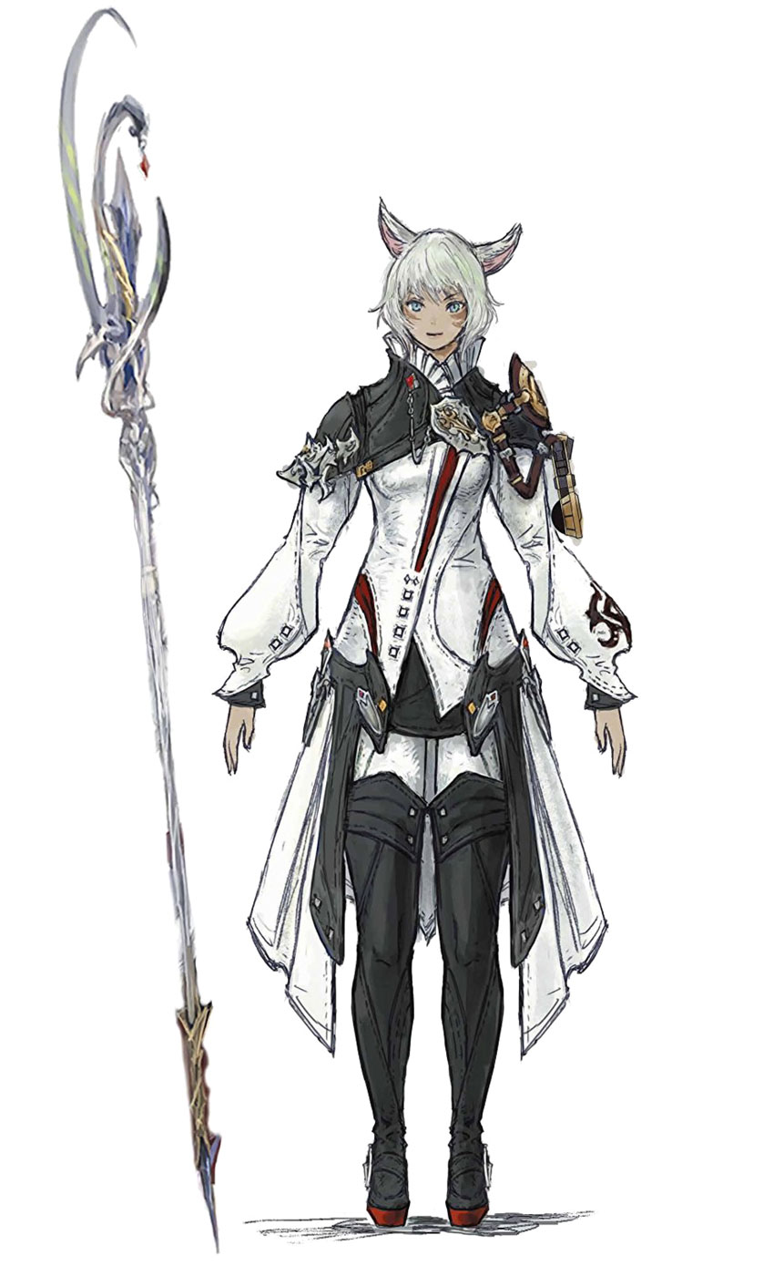 Y'shtola Rhul Art from Final Fantasy XIV: Heavensward