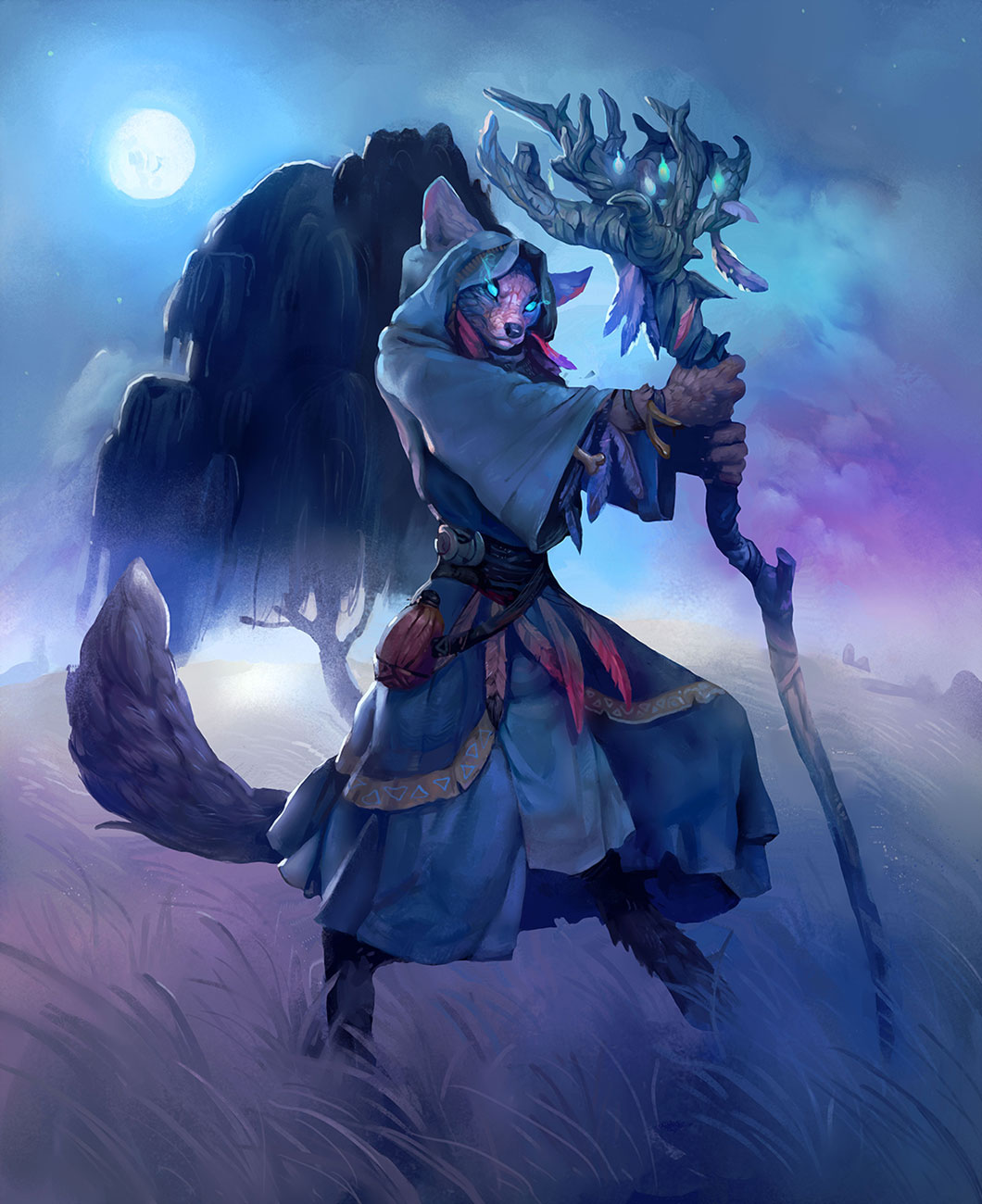 Daughter of Stars Art from HEX: Shards of Fate