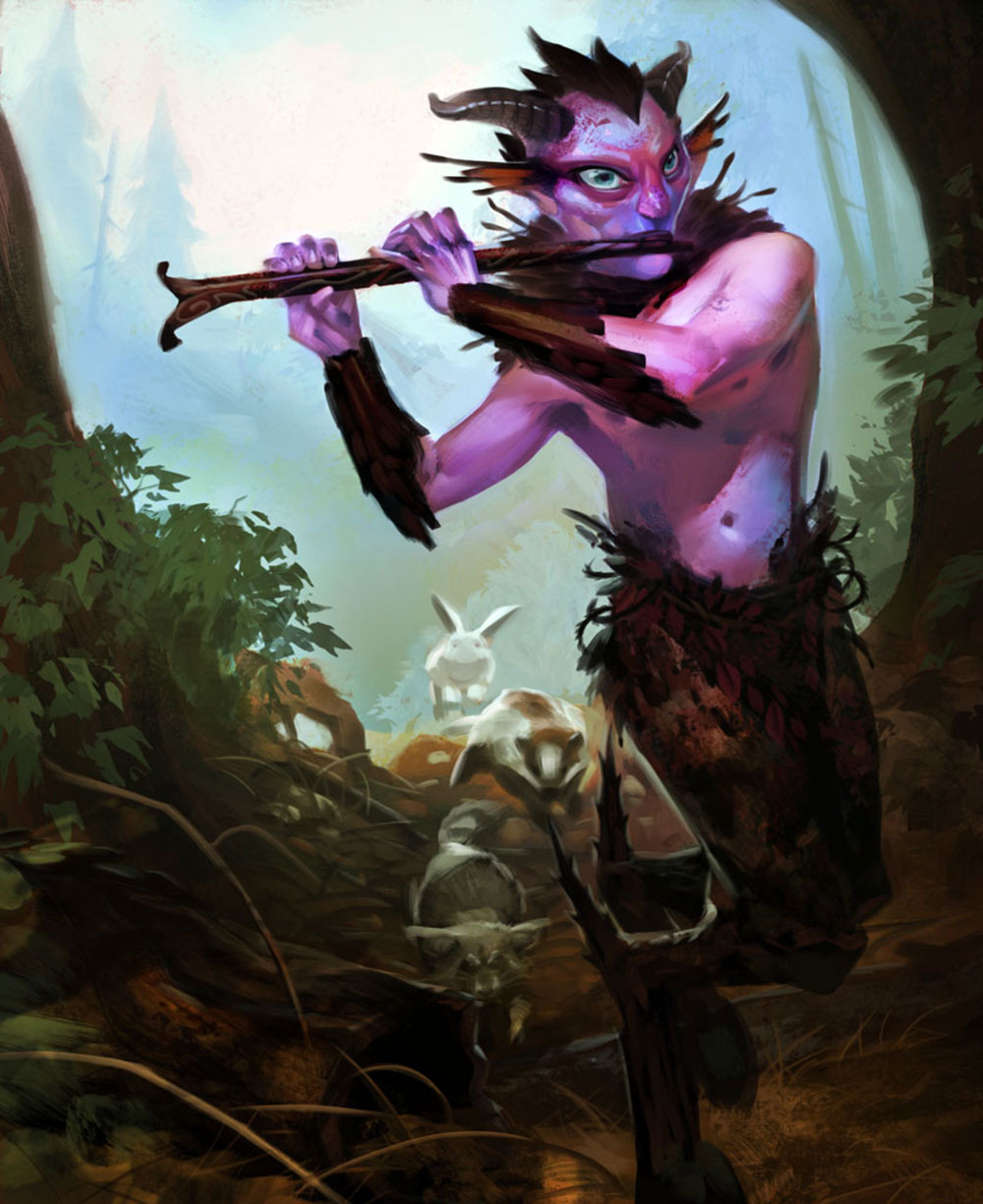 Puck, The Dream Bringer Art from HEX: Shards of Fate
