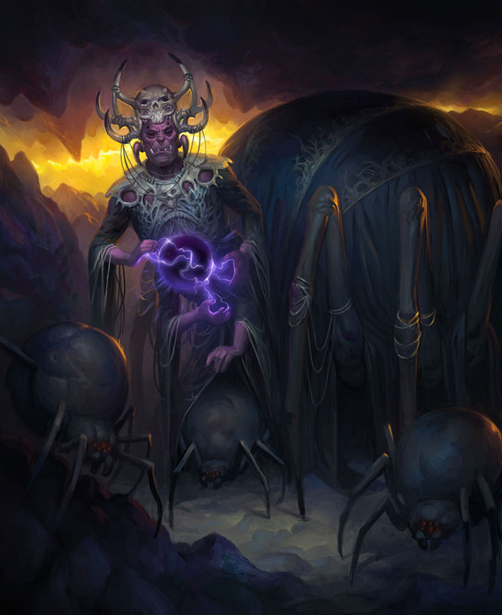 Xarlox, The Brood Lord Art from HEX: Shards of Fate