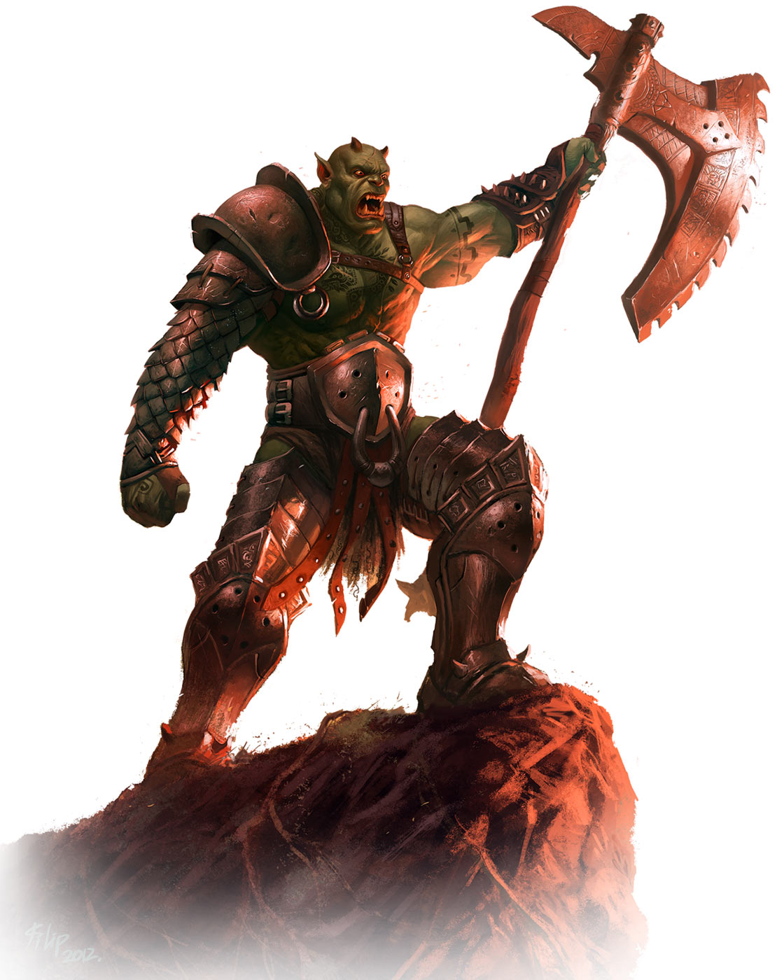 Zoltog Art from HEX: Shards of Fate