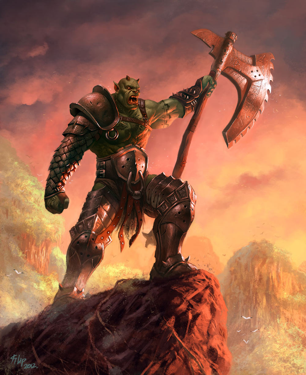 Zoltog Art from HEX: Shards of Fate