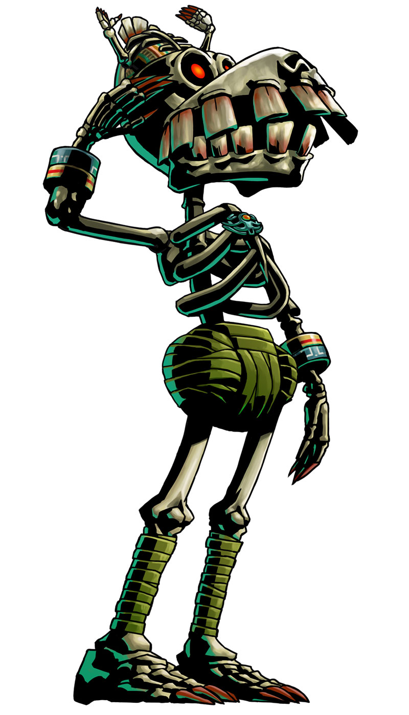 Captain Keeta Art from The Legend of Zelda: Majora's Mask 3D