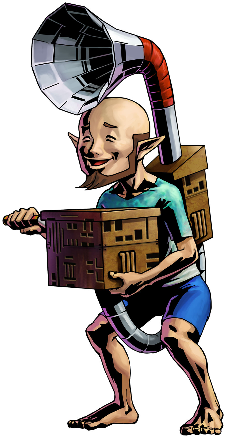 Guru-Guru Art from The Legend of Zelda: Majora's Mask 3D