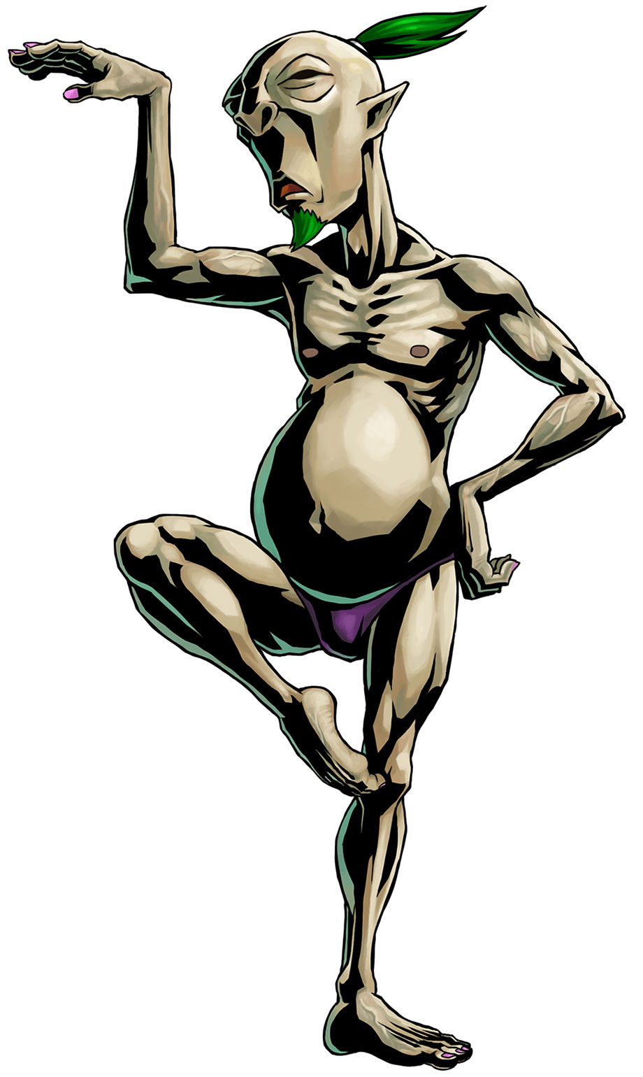 Kamaro Art from The Legend of Zelda: Majora's Mask 3D