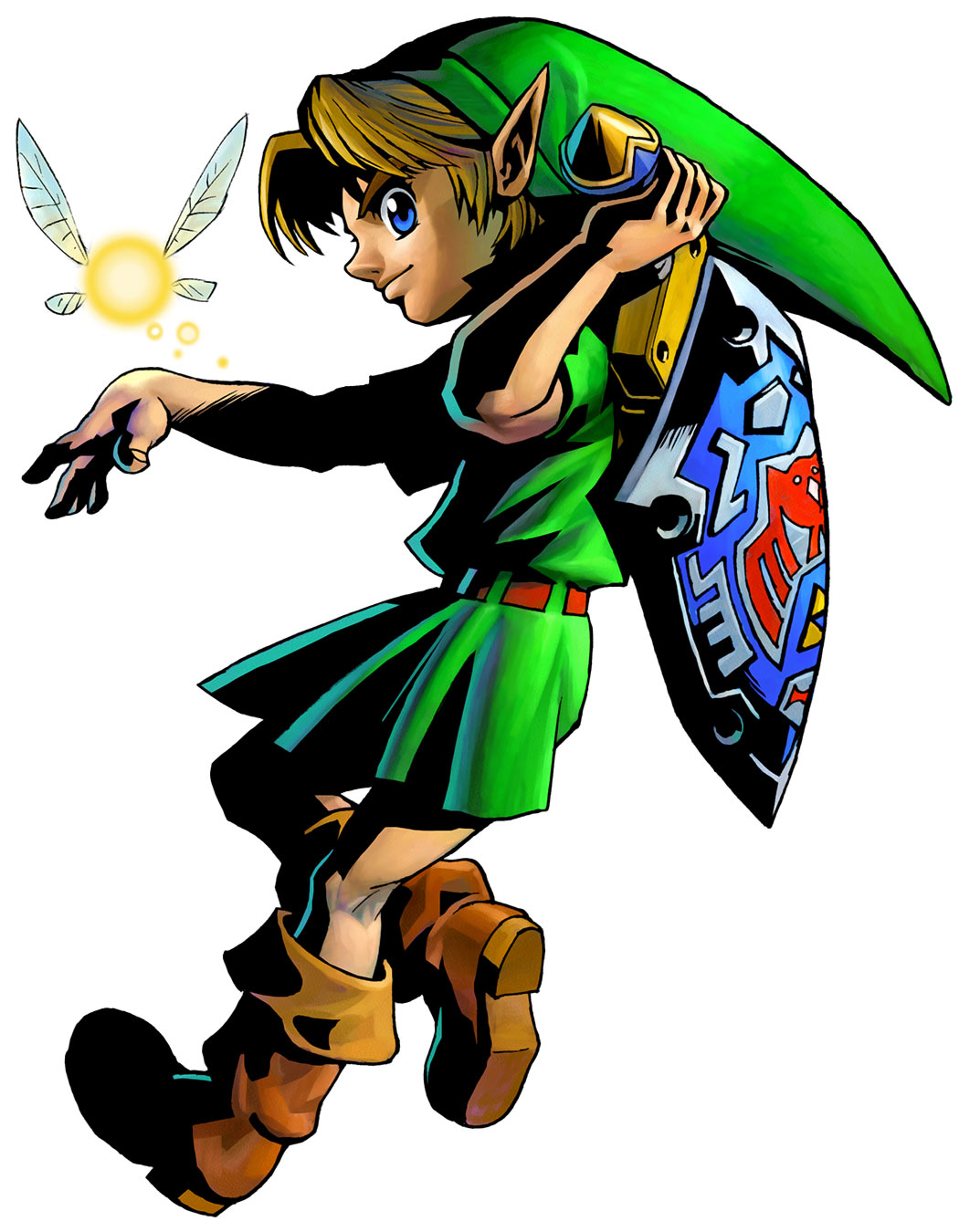 Link & Tatl Art from The Legend of Zelda: Majora's Mask 3D