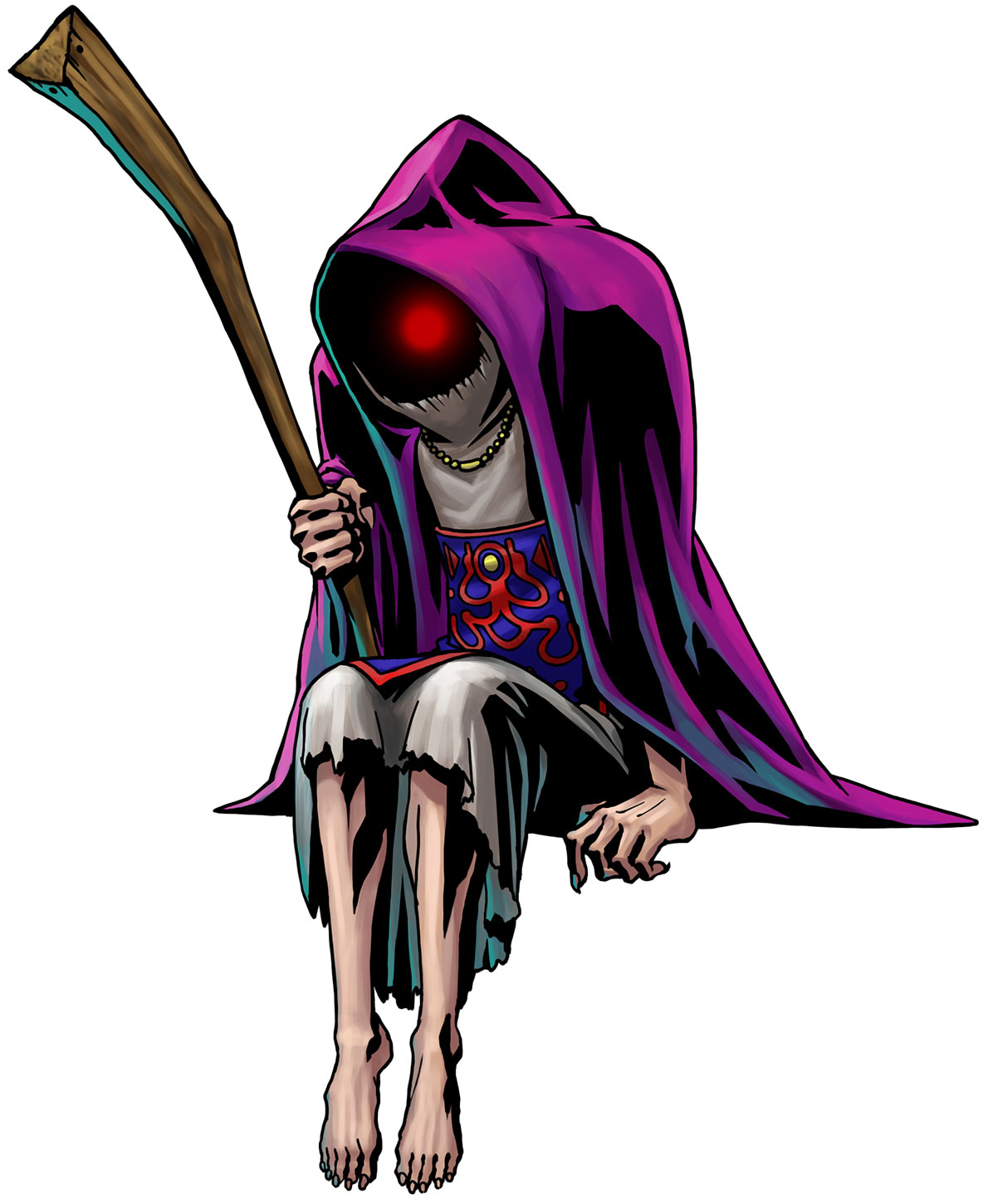 Poe Collector Art from The Legend of Zelda: Majora's Mask 3D