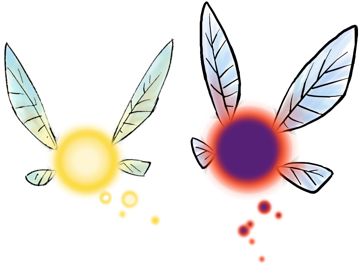 Tatl & Tael Art from The Legend of Zelda: Majora's Mask 3D