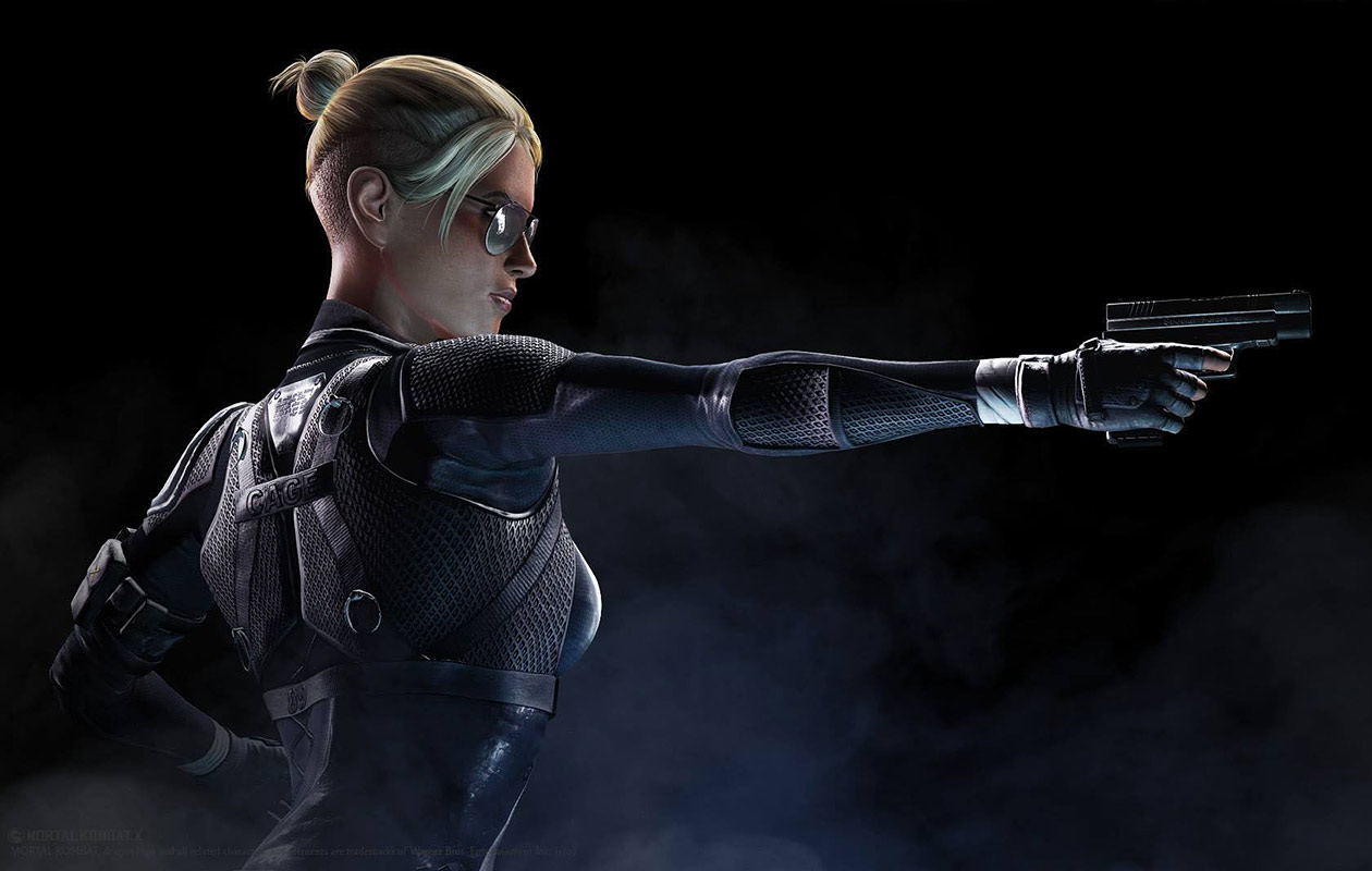 Cassie Cage Art from Mortal Kombat X