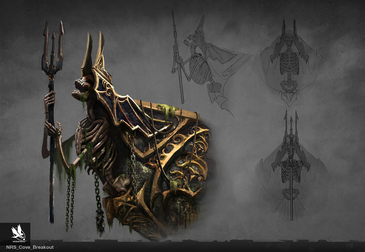 Cove Skeleton Art from Mortal Kombat X