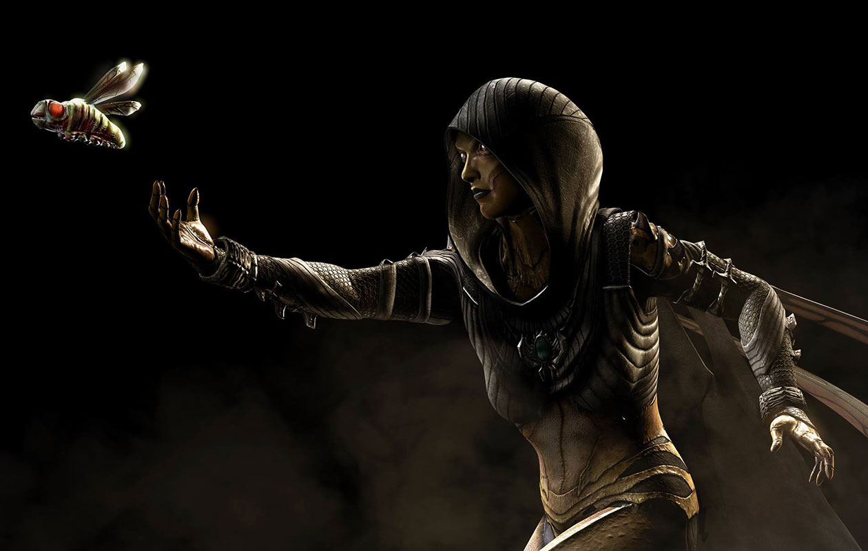 D'Vorah Art from Mortal Kombat X