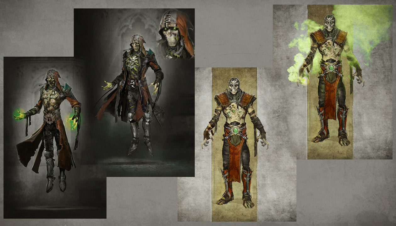 Ermac Concept Art from Mortal Kombat X