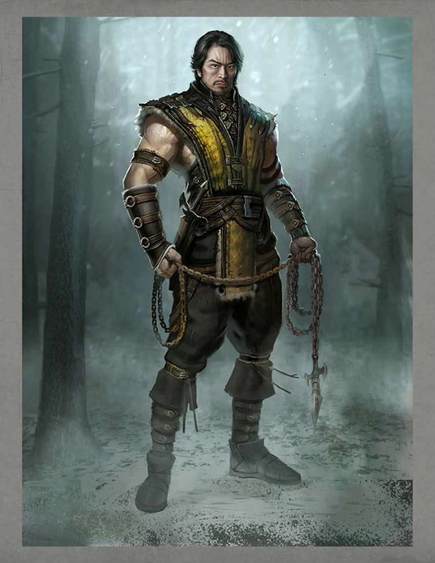 Hanzo Hisashi Concept Art from Mortal Kombat X