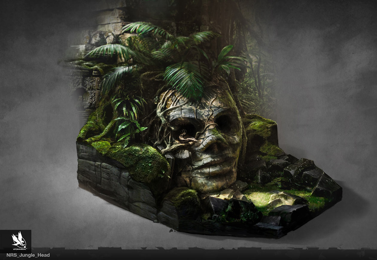 Jungle Head Art from Mortal Kombat X