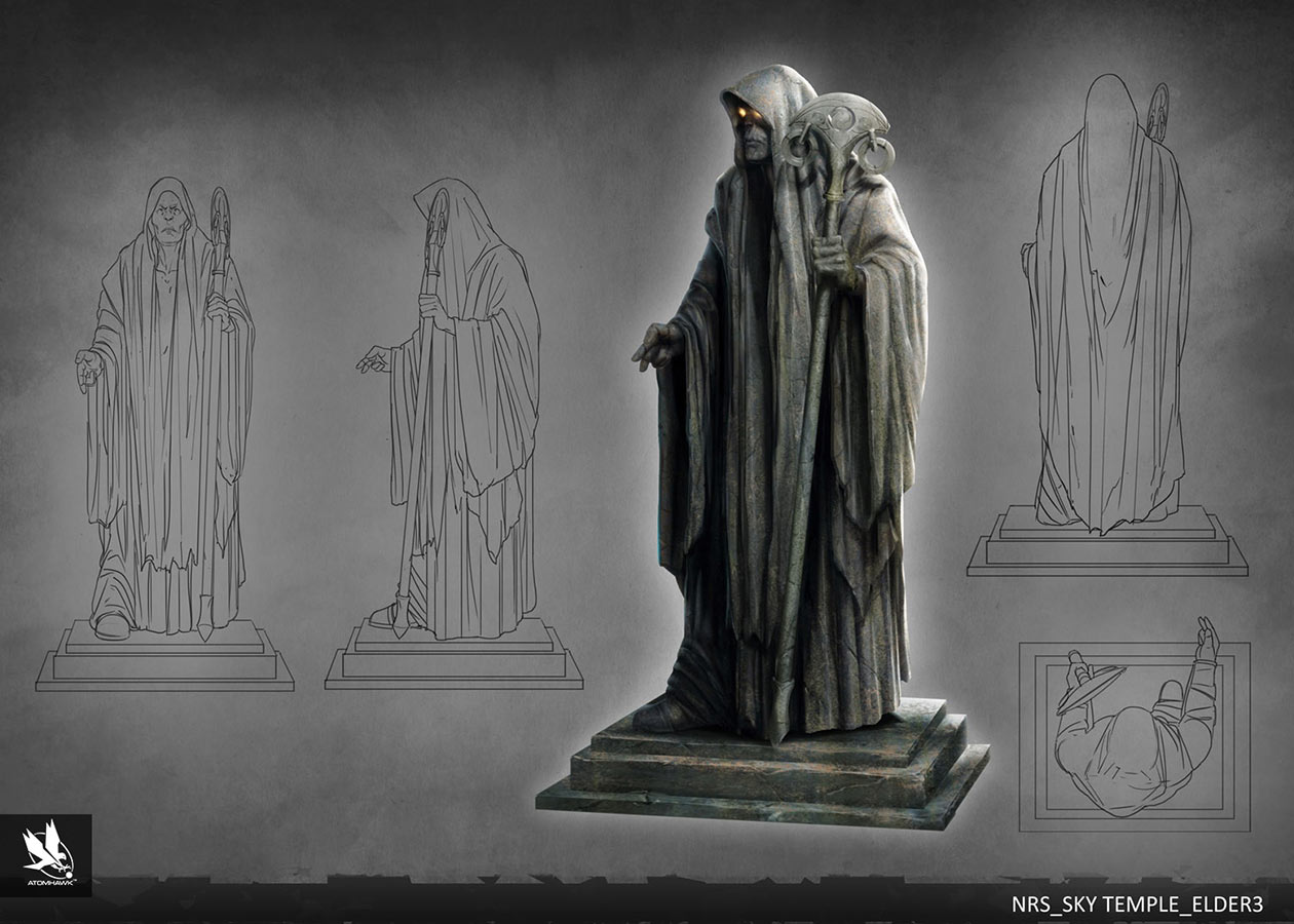 Sky Temple Elder Art from Mortal Kombat X