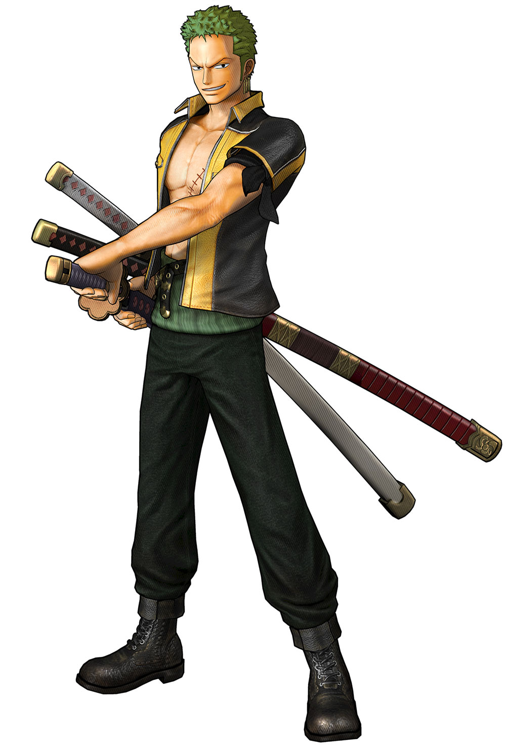 Roronoa Zoro Alt Outfit Art from One Piece: Pirate Warriors 3