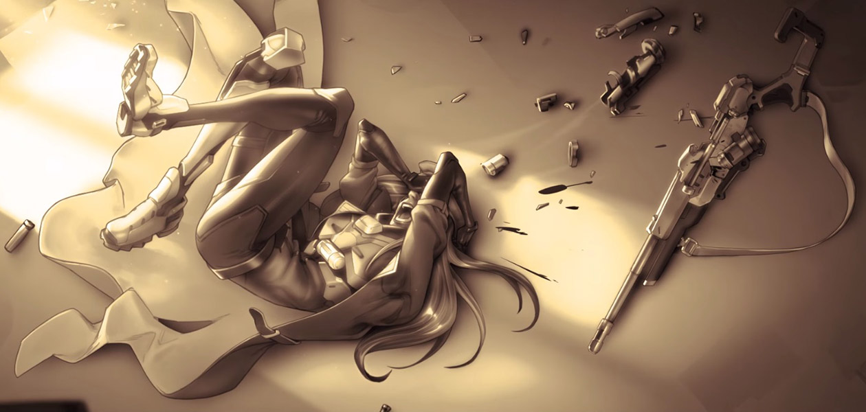 Ana Wounded Art from Overwatch