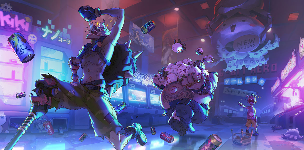Arcade Art from Overwatch