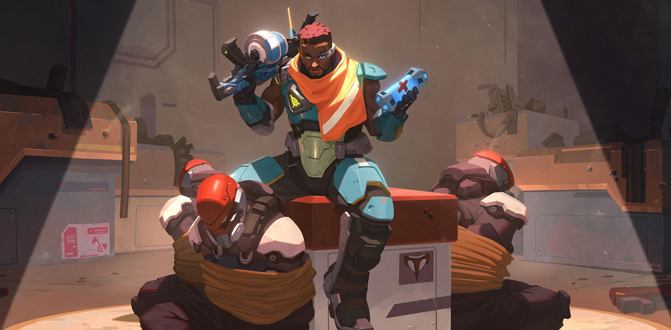 Baptiste Story Art from Overwatch
