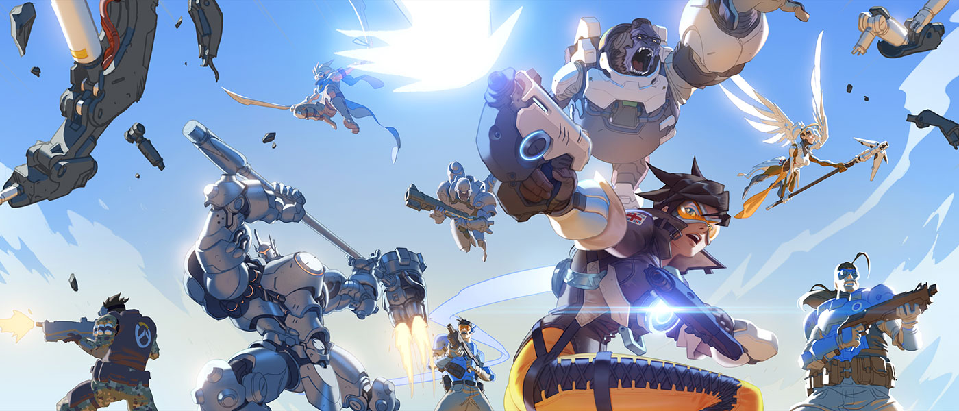 Characters Art from Overwatch