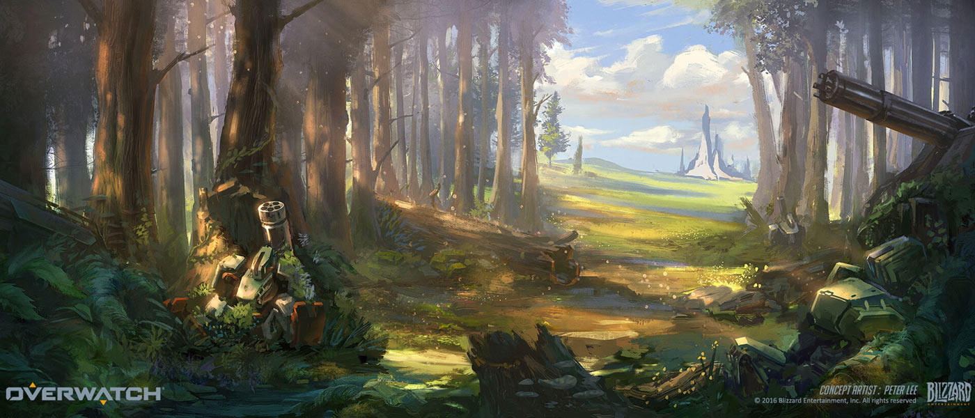 Eichenwalde Art from Overwatch