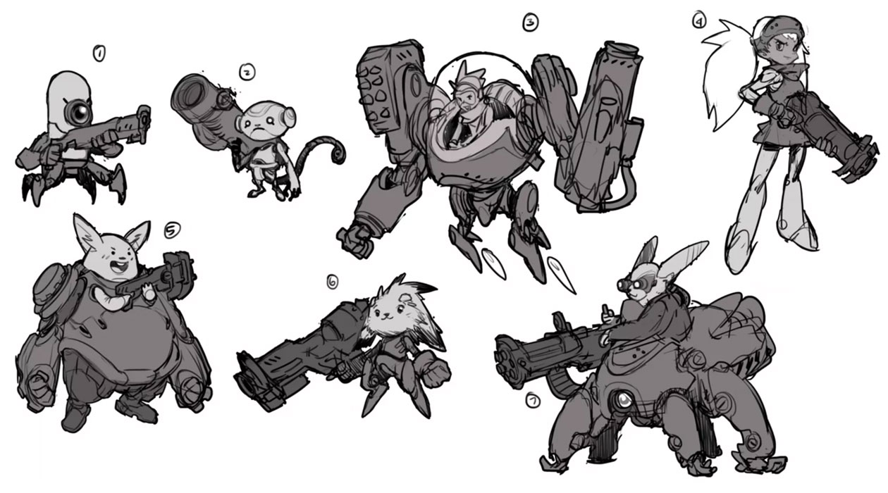 Hammond Early Ideas Art from Overwatch