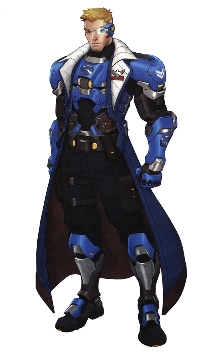 Jack Morrison Art from Overwatch