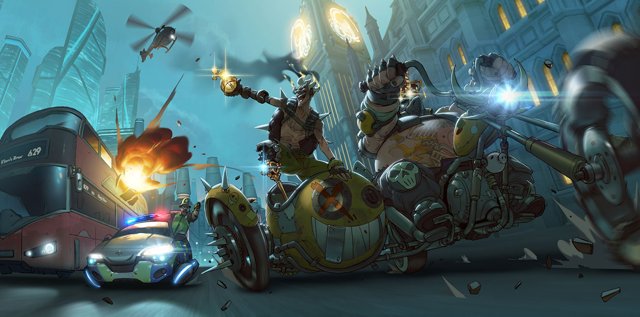 London Art from Overwatch