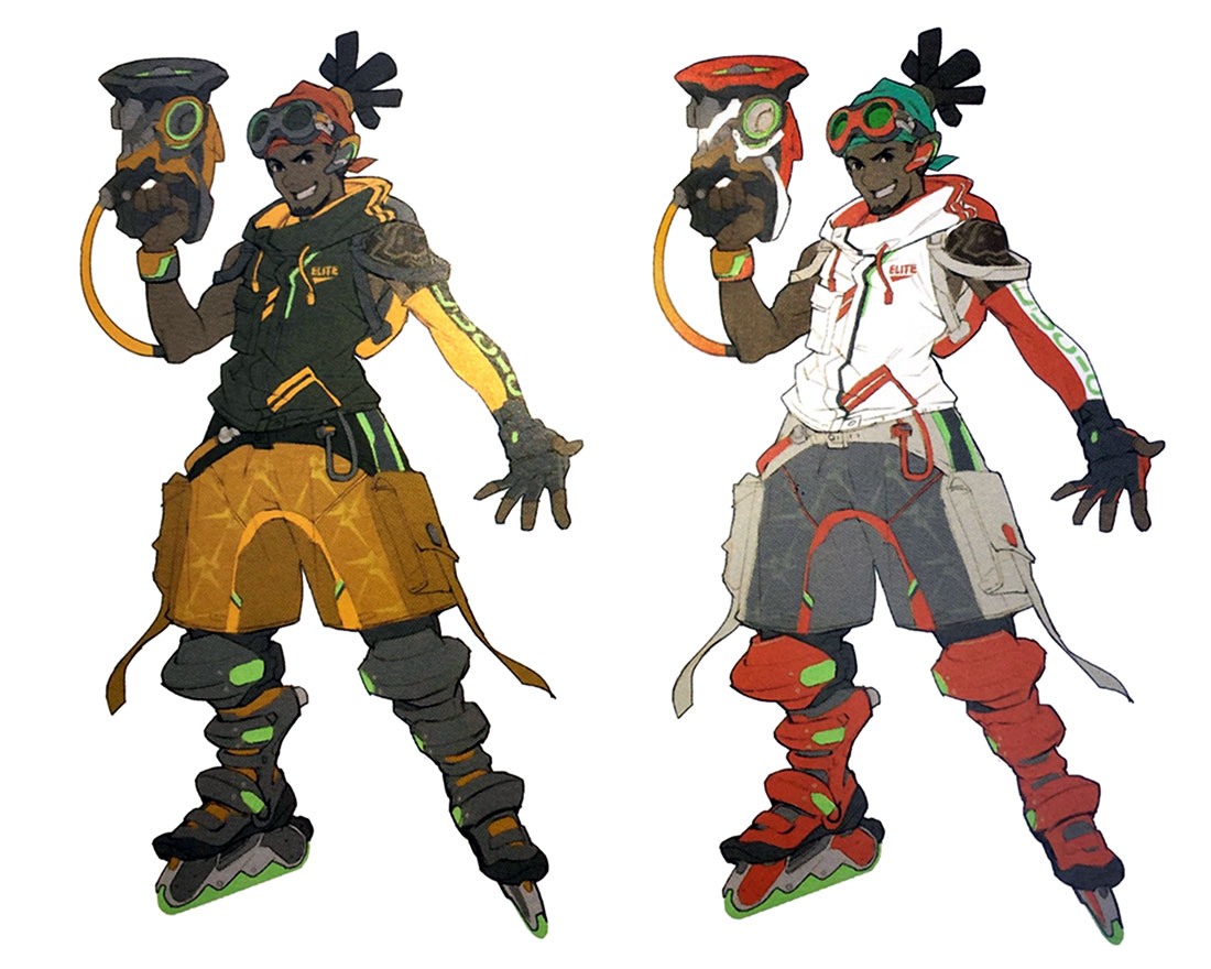 L&uacute;cio Early Concept Art from Overwatch