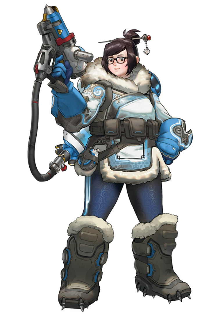 Mei Concept Art from Overwatch