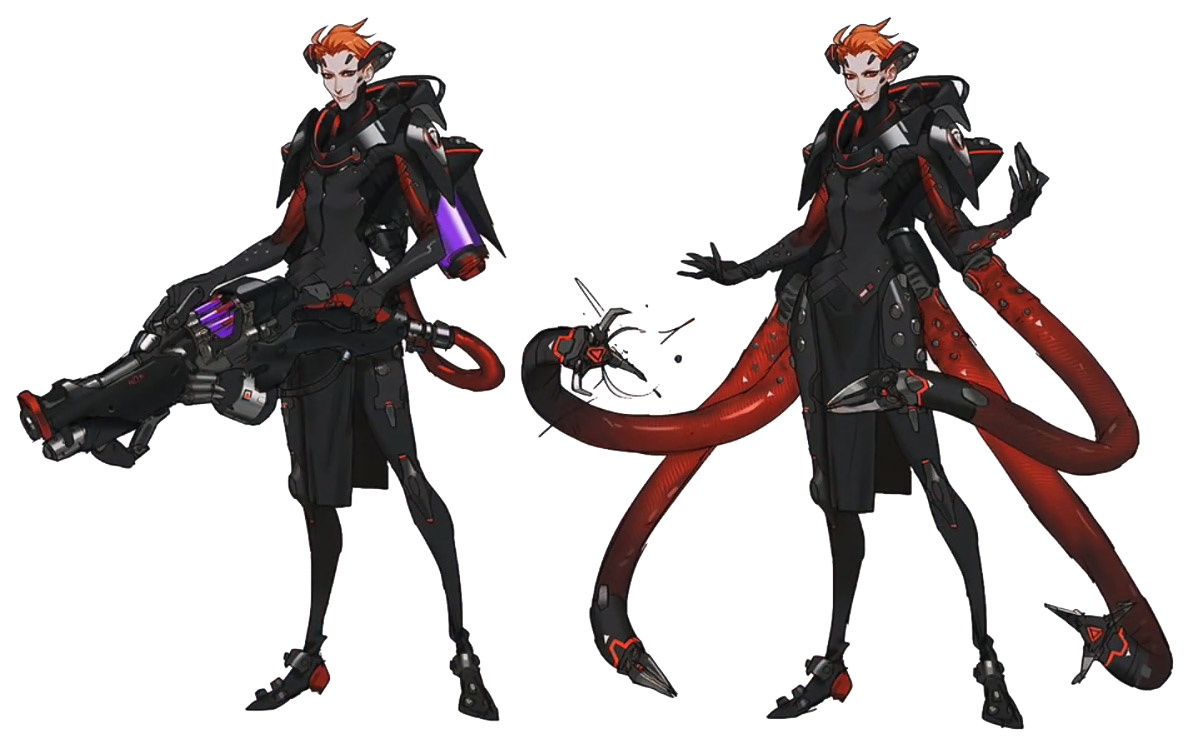 Moira Concept Art from Overwatch