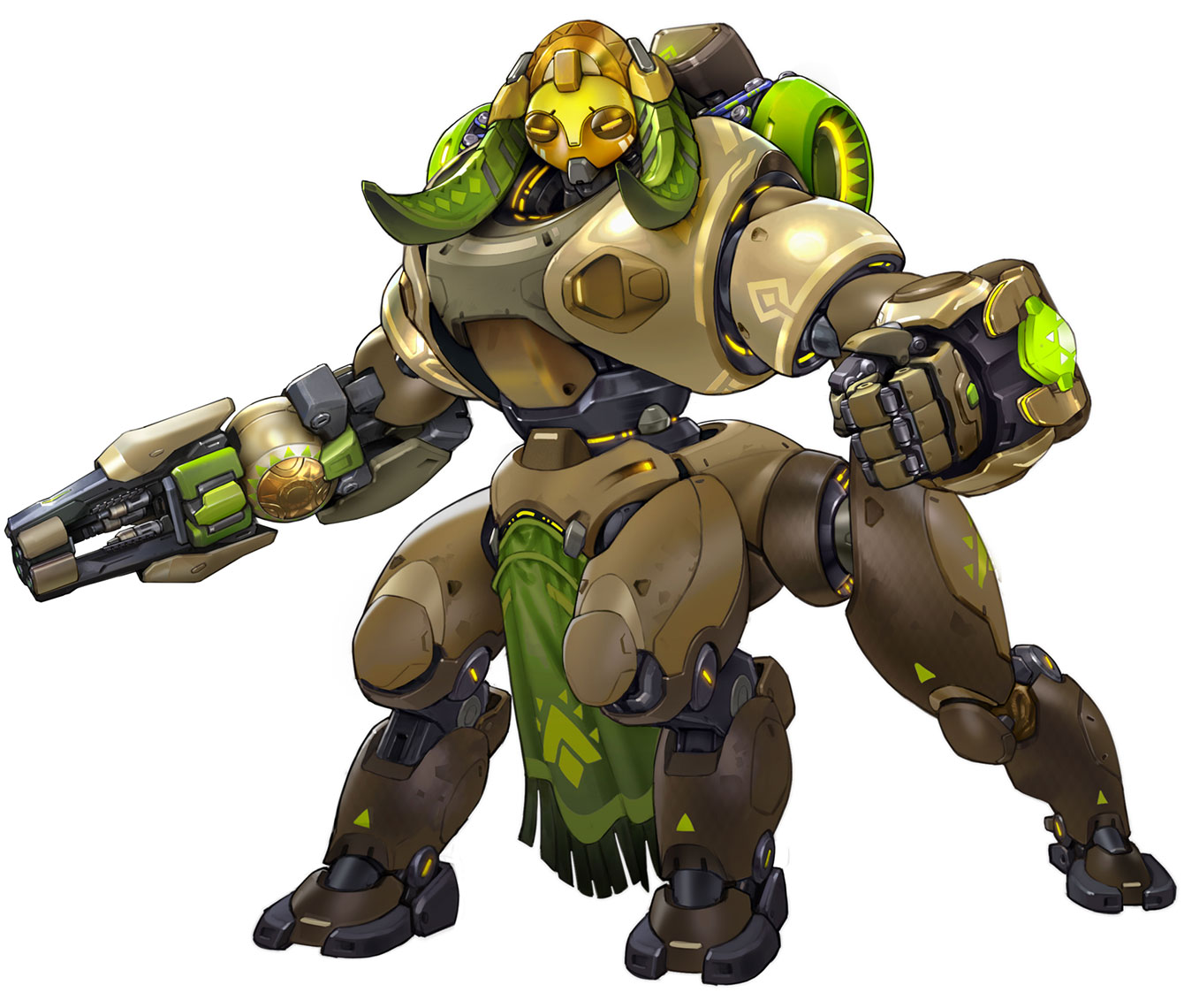 Orisa Art from Overwatch