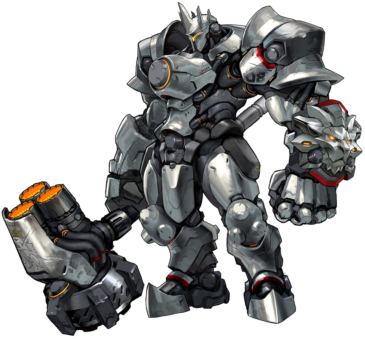 Reinhardt Art from Overwatch