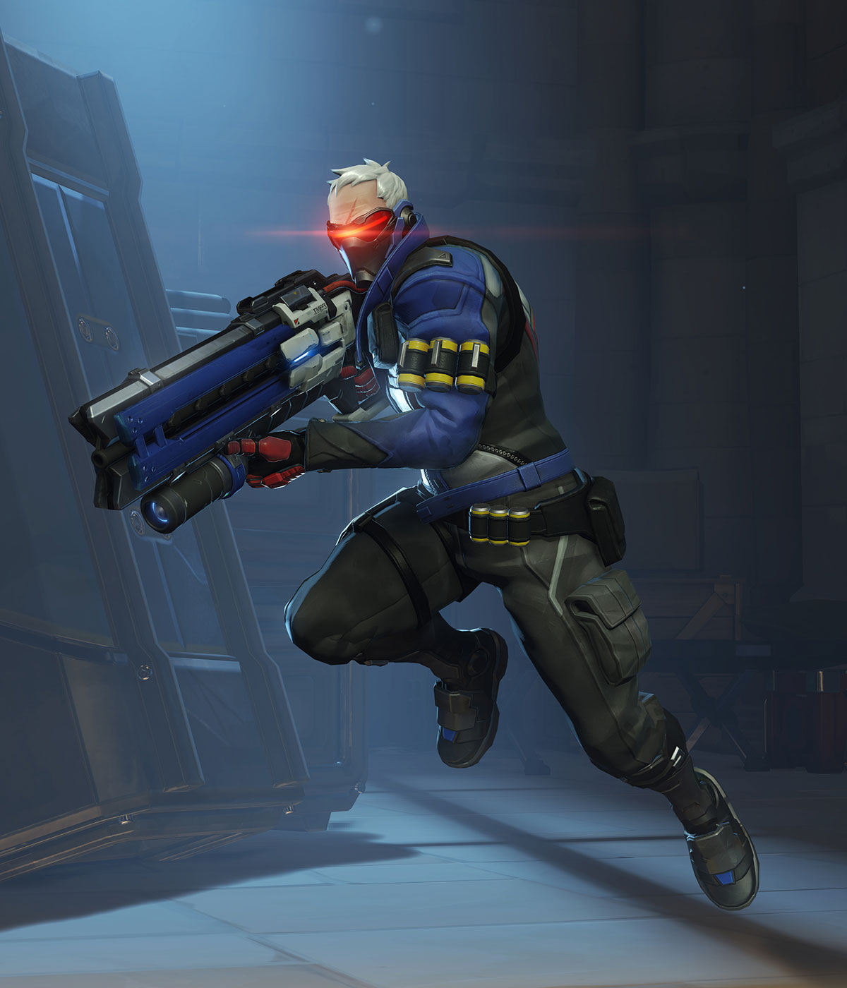 Soldier 76 Promo Art from Overwatch