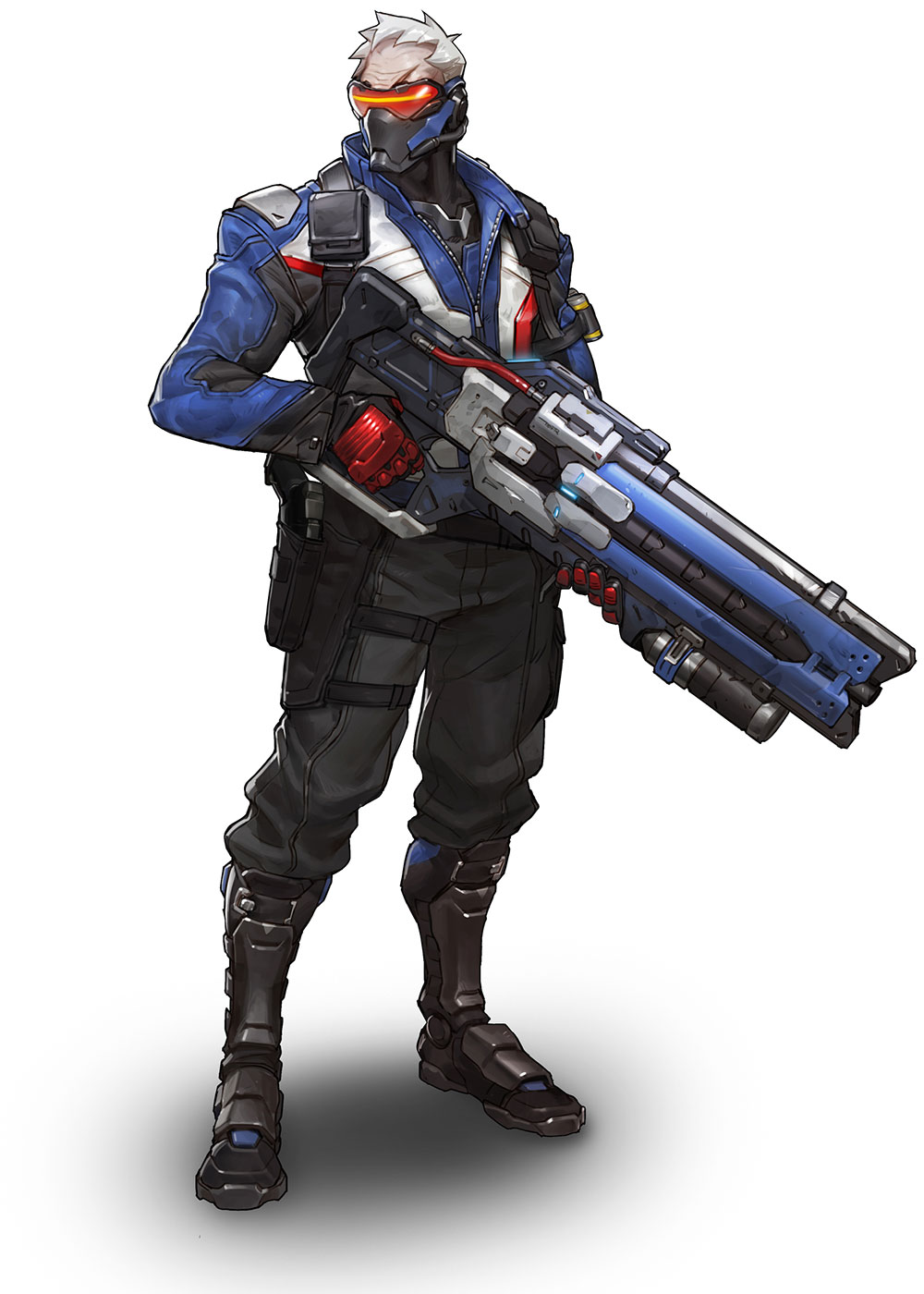Soldier 76 Art from Overwatch