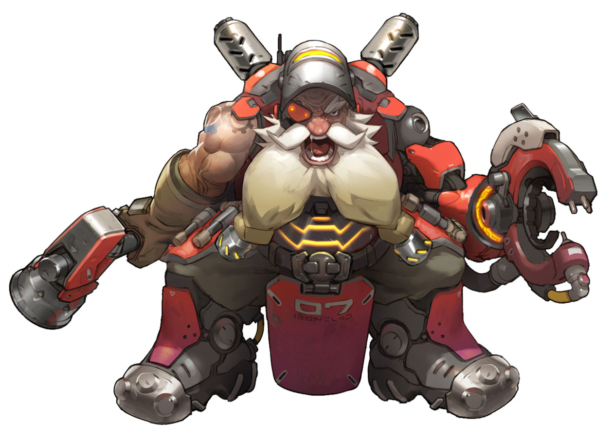 Torbj&ouml;rn Concept Art from Overwatch