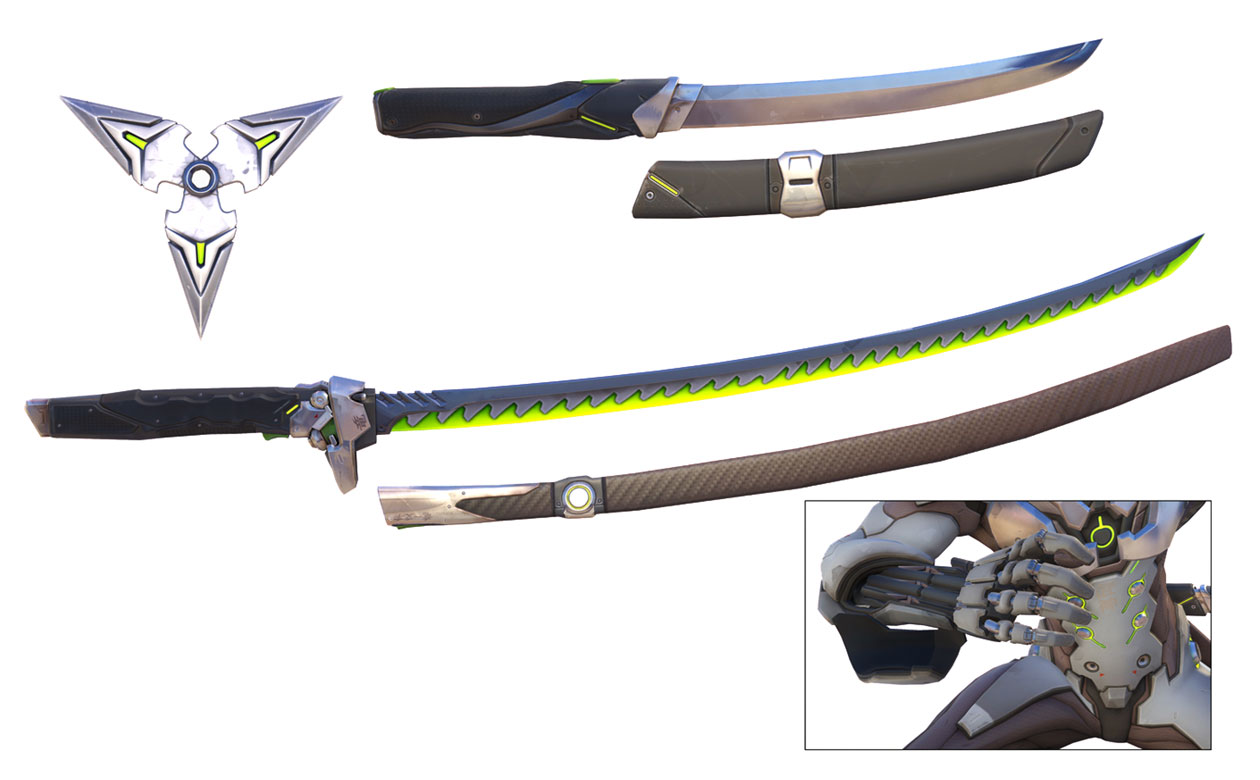 Genji Weapon Art from Overwatch