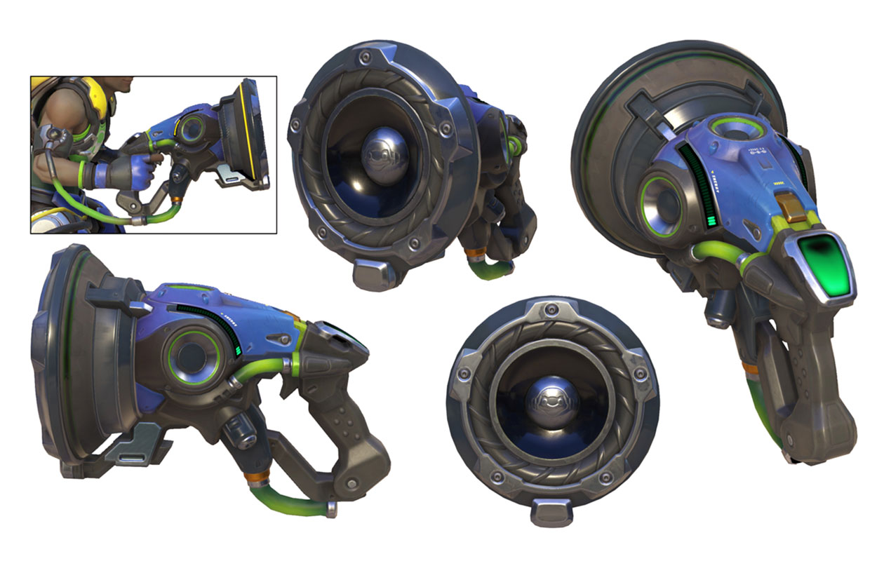 L&uacute;cio Weapon Art from Overwatch